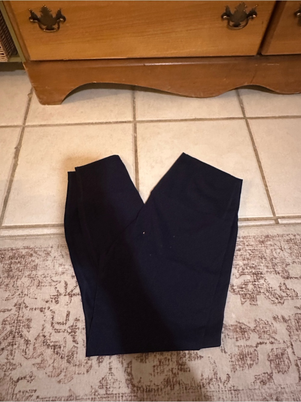 Amazon brand navy blue leggings